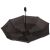 Automata fekete összecsukható esernyő, alulról nyitott