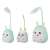 Smiling Animal LED Desk Lamp with 3 Light Modes - Perfect for Studying and Playing