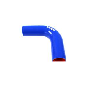 TurboWorks 90 degree 25mm silicone elbow, blue - TurboWorks