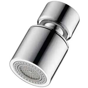 Króm csaptelep levegőztető, vízmegtakarítás, 2 üzemmód, forgatható, M22 külső menet - Nonbrand Csaptelep