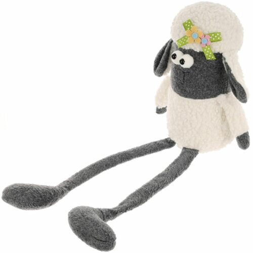 Saska Gift and Decor - Ülő Bárány Dekoráció - Tavaszi - 18 cm 180719735 - Húsvéti dekoráció