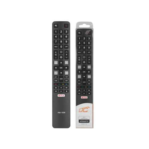 TCL RM-L1508 csere távirányító Thomson LCD TV-khez, kompatibilis az RC802N, RC3000, RC3100 és RC311FMI sorozatokkal, Netflix és Smart gombokkal