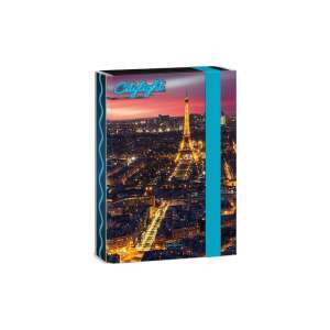 Ars Una City Light Paris A5 füzet, prémium minőség, Eiffel-torony mintával - Füzetbox