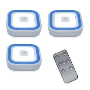 Mini LED lámpa szett távirányítóval, 3 darabos BBL készlet - LED panel