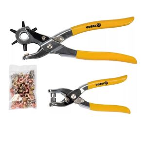 VOREL - Bőrlyukasztó és Szegecselő Szett - 2 részes 127953121 - Vorel