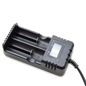 Dupla akkumulátor töltő digitális kijelzővel, 2.4A töltőáram - HD-8991B (BBV)