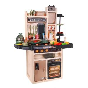 Játék konyha tűzhellyel, sütővel, hűtővel, mosogatóval és kiegészítőkkel - Babakonyha & Játékkonyha