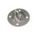 Steel ceiling mount plate for swing or hammock