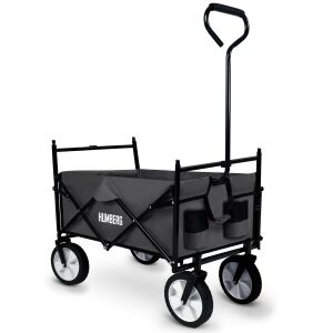 Humberg 80L folding wagon, foldable transport cart - Transport cart