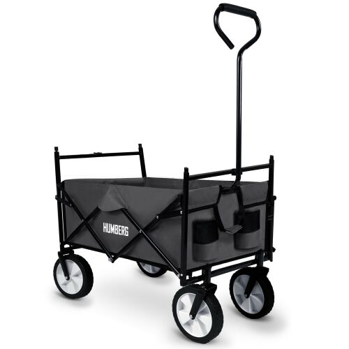 Humberg 80L folding wagon, foldable transport cart