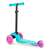 Ricokids Loco dreirädriges Roller in Türkis und Rosa mit leuchtenden Rädern