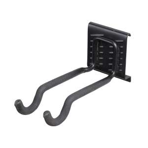 G21 BlackHook Spoon fali akasztó, fekete, 2 horog, 20 kg teherbírás - G21