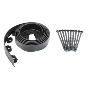 G21 Láthatatlan Kerti Szegély 3m tekercs rögzítő tüskékkel - G21