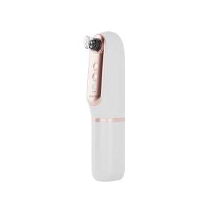 Beautifly B-Hydraclear PRO Microdermabrasion Device, white and rose gold, for removing blackheads, whiteheads, and impurities - Facial care device