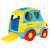 HolaToys Smart Bus toy car with elephant, lights and sounds, open back door