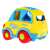 HolaToys Smart Bus toy car with elephant, lights and sounds, back view