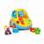 HolaToys Smart Bus toy car with animal shapes, lights and sounds, back view