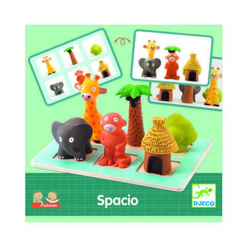 Eduludo spatiu - Set invatare concept spatialitate