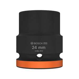 Bosch PRO 3/4 hüvelykes 24 mm-es ütvecsavaró foglalat, króm-molibdén acél, fekete kivitel - Dugókulcs