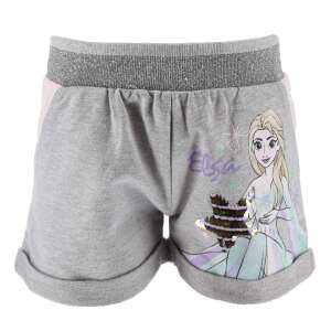 DISNEY Frozen Elsa sivé šortky pre dievčatá s trblietavými detailmi - Bábätká & Batoľatá