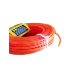 Szögletes trimmer/MTC huzal 2,4mm x 15m 99763439 - Fűkasza damilfej