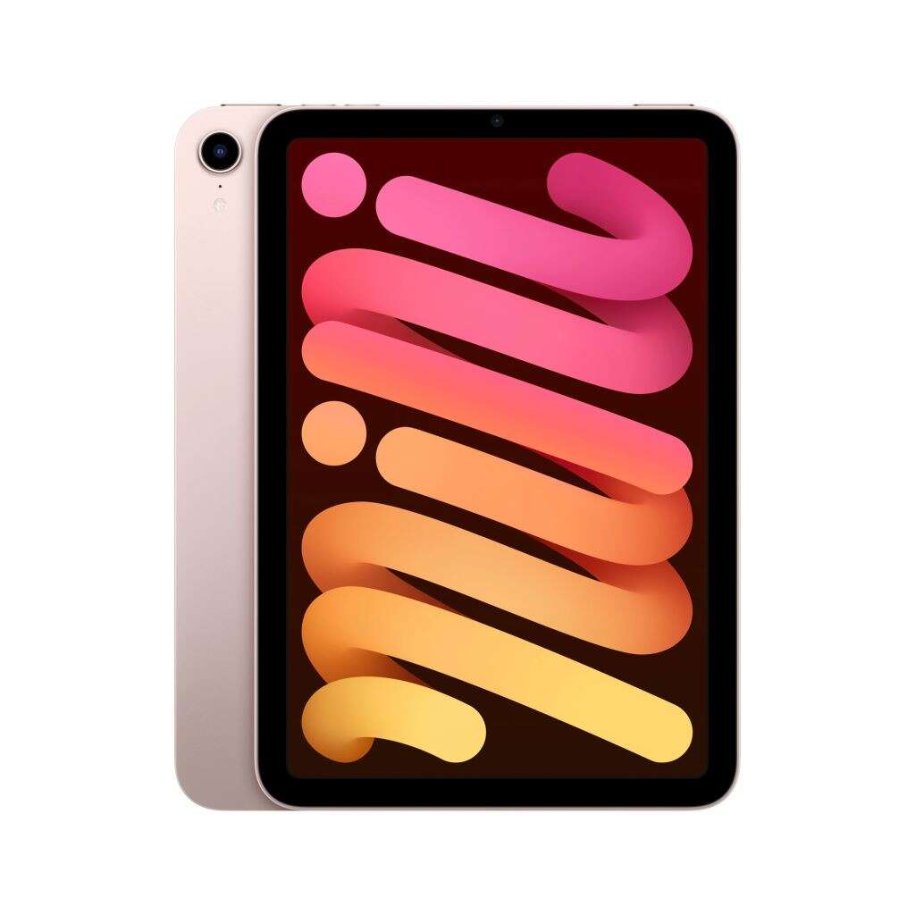 Apple ipad mini 6 256gb wi-fi + 5g (cellular) rózsaszín (mlx93hc/...