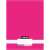 Nebulo A4 grid notebook with pink cover