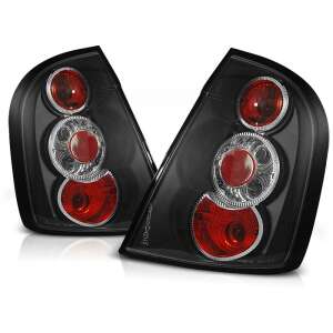 Skoda Fabia I 12.99-06.04 Black Rear Lights, Pair - Car light