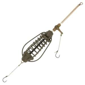 Montura crap FR1-BOA2640 feeder cage with two hooks size 6 - Method & Feeder Feeder