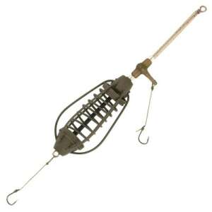Montura crap FR1-BOA2650 feeder cage with two hooks size 6 - Method & Feeder Feeder