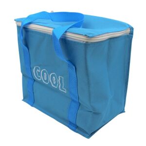 Синя термо чанта Excellent Houseware, хладилна чанта с дръжки - Носител на храна и напитки