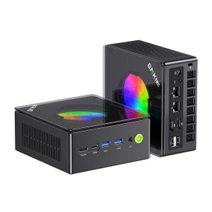 GMKtec Mini PC, computer desktop compact cu multiple porturi - Trepiede foto/video pentru telefoane/aparate