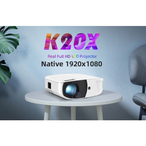 K20X Real Full HD LED Projector Native 1920x1080