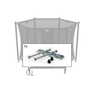 Zestaw mocujący słupki siatki zabezpieczającej trampoliny Berg Talent - Część zamienna do trampoliny