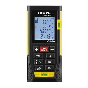 Nivel System HDM-5G Laserový diaľkomer Pohľad spredu - Nivel System