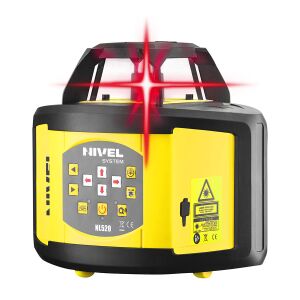 NivelSystem NL520 nivelă laser rotativă cu fascicul laser roșu vizibil - Nivel System