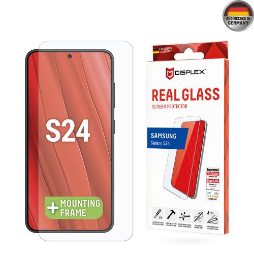 Folie pentru Samsung Galaxy S24 - Displex Real Glass 2D - Tiszta