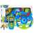 Kaichi Toys Intelligent Traffic Combination, interactive baby toy set with light and sound effects, blue, includes steering wheel, mobile phone, and key set