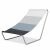 Maverick grey folding sun lounger