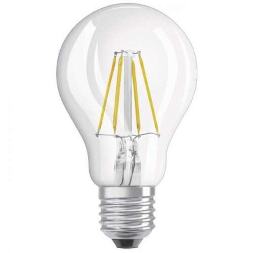 OSRAM Retrofit Classic A DIMM LED izzó, E27 foglalattal, 40W-os egyenértékű, 2700K meleg fehér - Osram