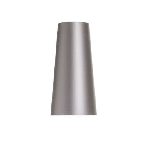 CONNY 15/30 asztali lámpaernyő Monaco galamb szürke/ezüst PVC max. 23W - Lámpabúra