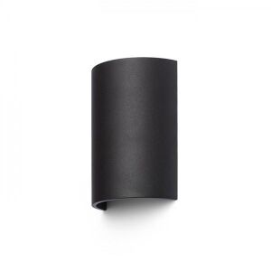 DAFFY Fekete LED Fali Lámpa fehér alapon - Fali lámpa