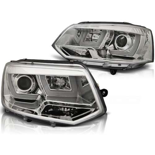 Set faruri frontale cromate VW T5 2010- U-Type