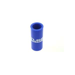 TurboWorks 8cm Blue Silicone Hose Connector, 28mm - TurboWorks