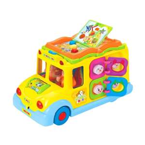 Autobuzul scolar cu sunete si lumini 36533459 Jocuri interactive pentru copii