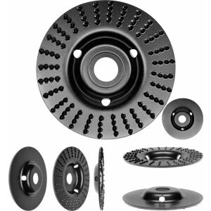 Kör alakú tárcsa csiszolt, öntött, raspel, fa, műanyag, gumi, szénsavas beton, 125x22,2 mm, Dedra