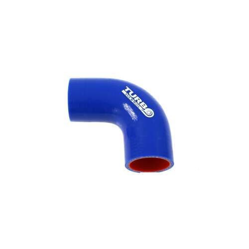 TurboWorks Szilikon Könyökcső - 90° - 67 mm - Kék