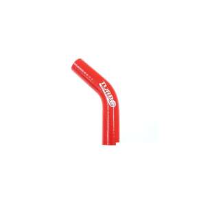 TurboWorks 45° 25 mm XL červený silikónový lakťový had - Silikónové hadice a redukcie do auta