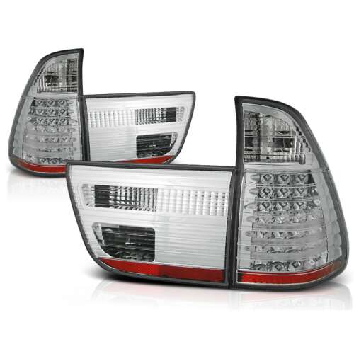 Bmw X5 E53 09.99-06 Króm Led -Es Hátsó Lámpa