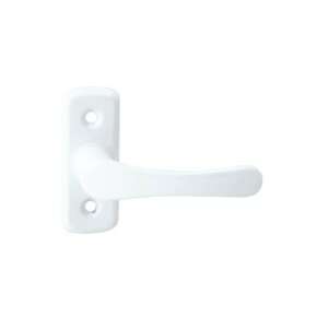 Larina fehér L alakú ablak kilincs, alumínium ablak vasalat - Perfekto